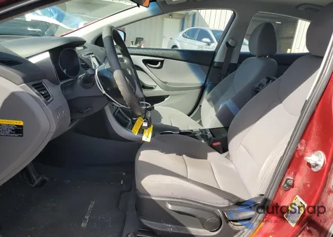 2015 Hyundai Elantra Se из США, поврежденный, VIN 5NPDH4AE0FH642709